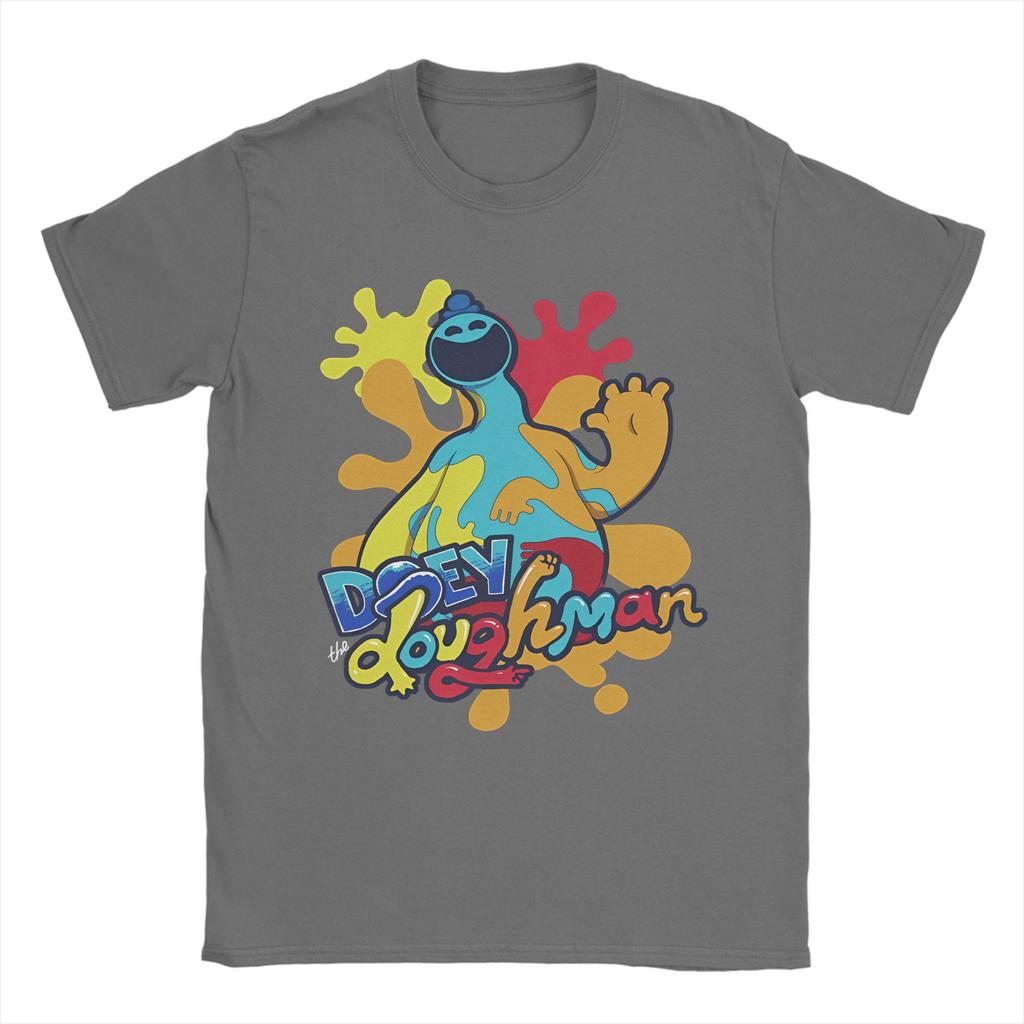 Doey Doughman T Shirt Poppys Popular T Shirts Short-Sleeved Vintage Tshirt Beach Pure Cotton Round Neck Oversized Top Tees