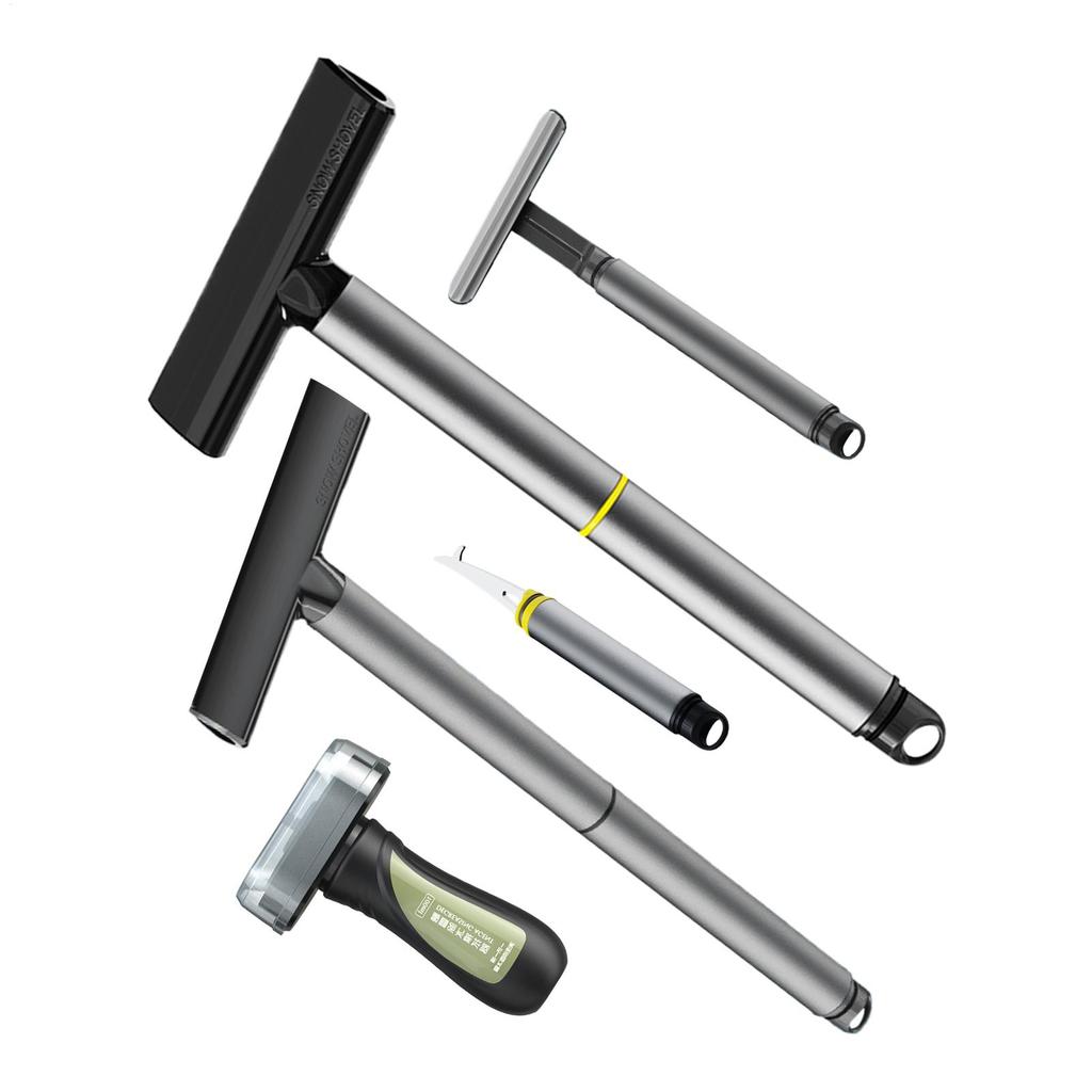 Multi-functional Car Snow Removal Shovel Snow Sweeping Tool Glass Snow Scraper Winter Car Windshield Ice Snow Cleaning Tool