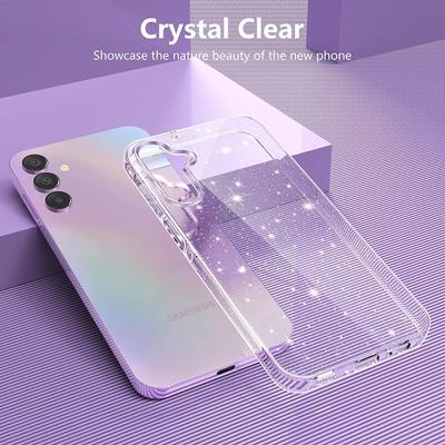 Glitter Case for Samsung Galaxy S26 S25 A55 A35 A25 A15 S24 Ultra S23 Fe S22 Plus S21 S20 Note 20 A14 5G A54 A34 A33 A13 A52 A53 A13 Cover Accessories