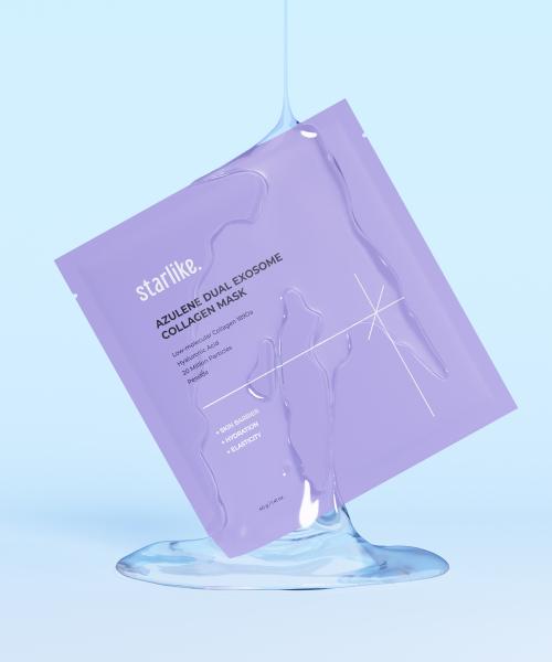 Starlike Azulene Dual Exosome Collagen Mask Pack (5 sheets)