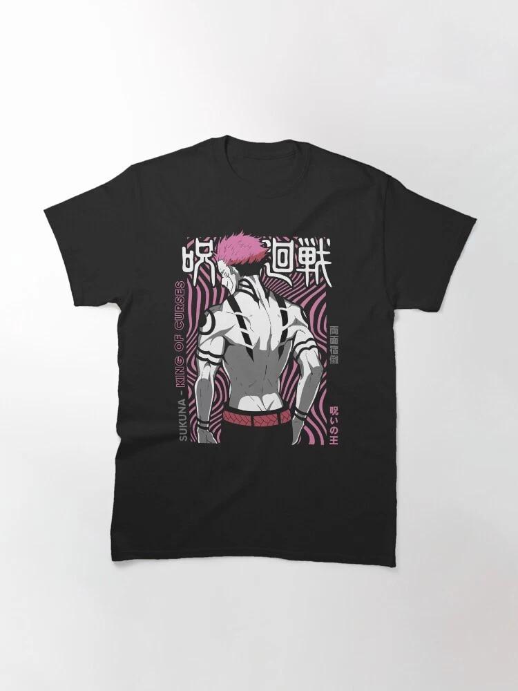 Anime Jujutsu Kaisen Strongest Sorcerer Sukuna Strong Unisex T Shirt S