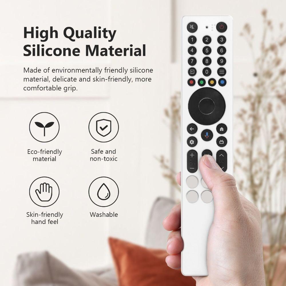 High Quality Silicone Protective Case with Lanyard Shockproof Remote Controller Cover Protector Soft Shell for TCL RC833A