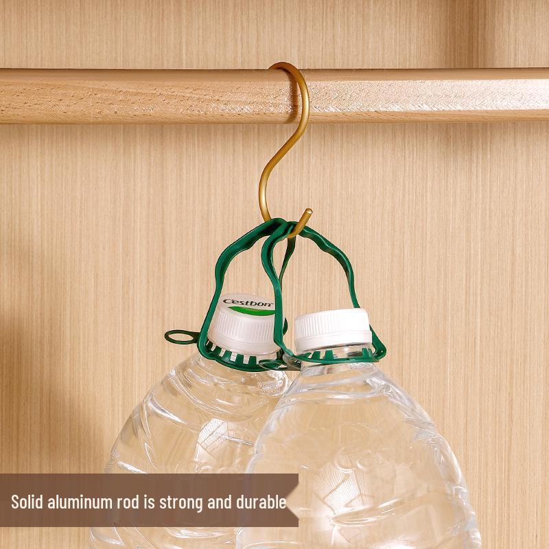 S-Shaped Aluminum Alloy Hook for Clothing, Kitchen, and Wardrobe - Modern Minimalist Design.