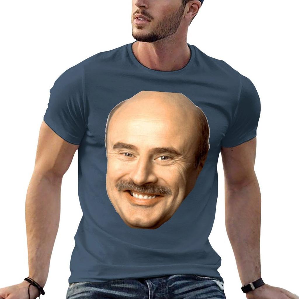 dr phils face beautiful TShirt Fashion Casual Short Sleeve TShirt