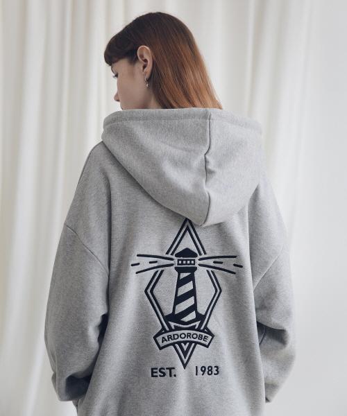 Худи унисекс Ader Robe Маяк Oversized Ahd191001-Gr L