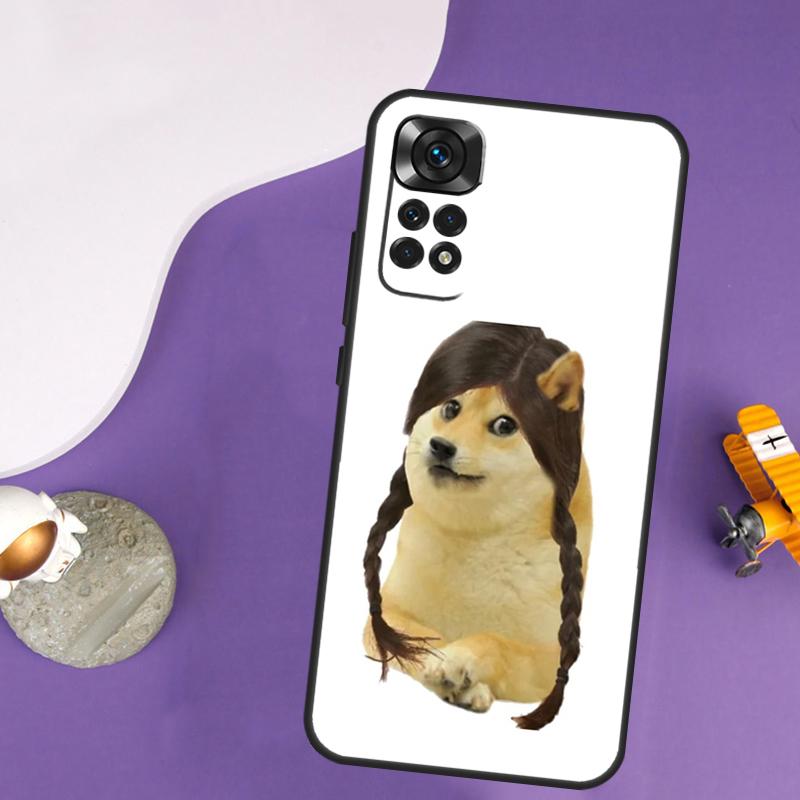 Doge Dog Cheems Meme Case For Xiaomi Redmi Note 13 Pro 14 12 9 10 11 Pro 10S 11S 12S Redmi 10C 13C 14C 12C Cover