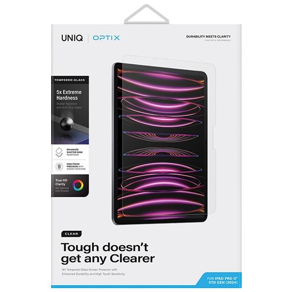 Uniq Optix Clear Ipad Pro 11 (2024)Szkło Hartowane Z Aplikatorem