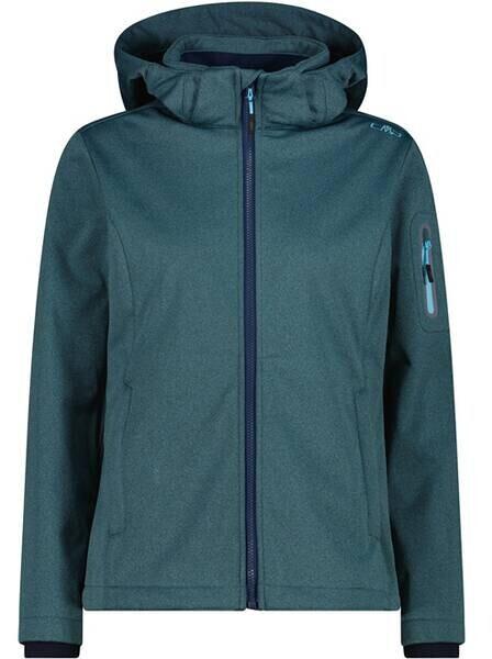 

Куртка CMP Softshell Jacket Zip Hood Women (39A5006M) Функциональная куртка 39A5006M topazio mottled 36