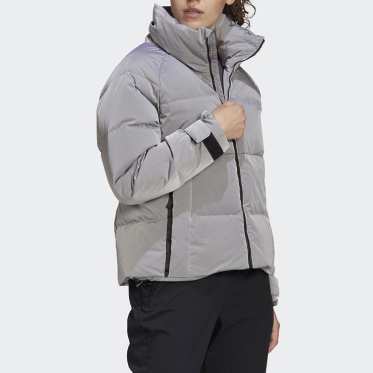 Adidas Glam On Puffer Jacket Women Outerwear Undyed FT2534