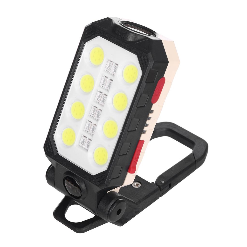 LED COB USB Rechargeable Work Lights Lamp Foldable Magnetic Camping Flashlights