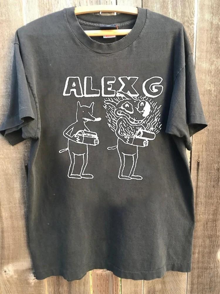

90s Alex G Classic style Charcoal Men Women T shirt Unisex 4XL