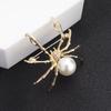 1Pc Spider Brooch Female Corsage Gifts Men Accessories Fashion Jewelry