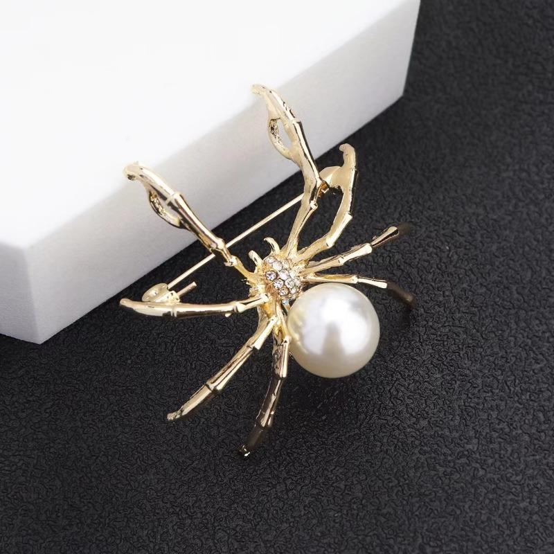 1Pc Spider Brooch Female Corsage Gifts Men Accessories Fashion Jewelry