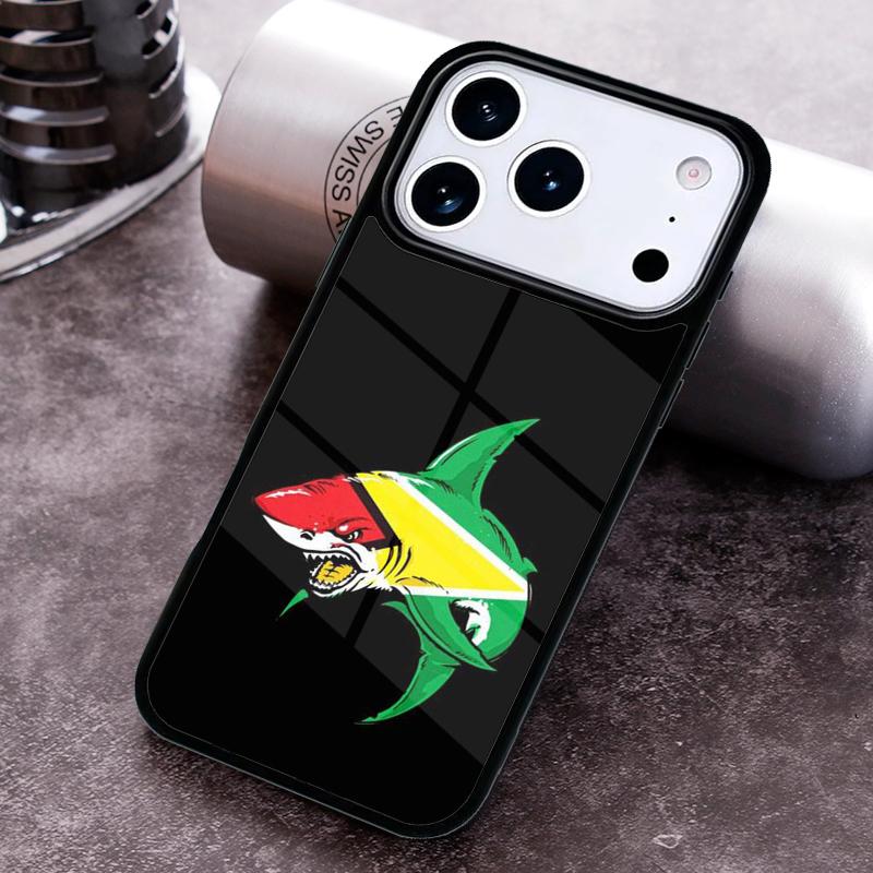 Guyana Flag Phone Case for iPhone 17 16 15 Pro Max Air 14 13 12 11 Plus Shockproof Cover