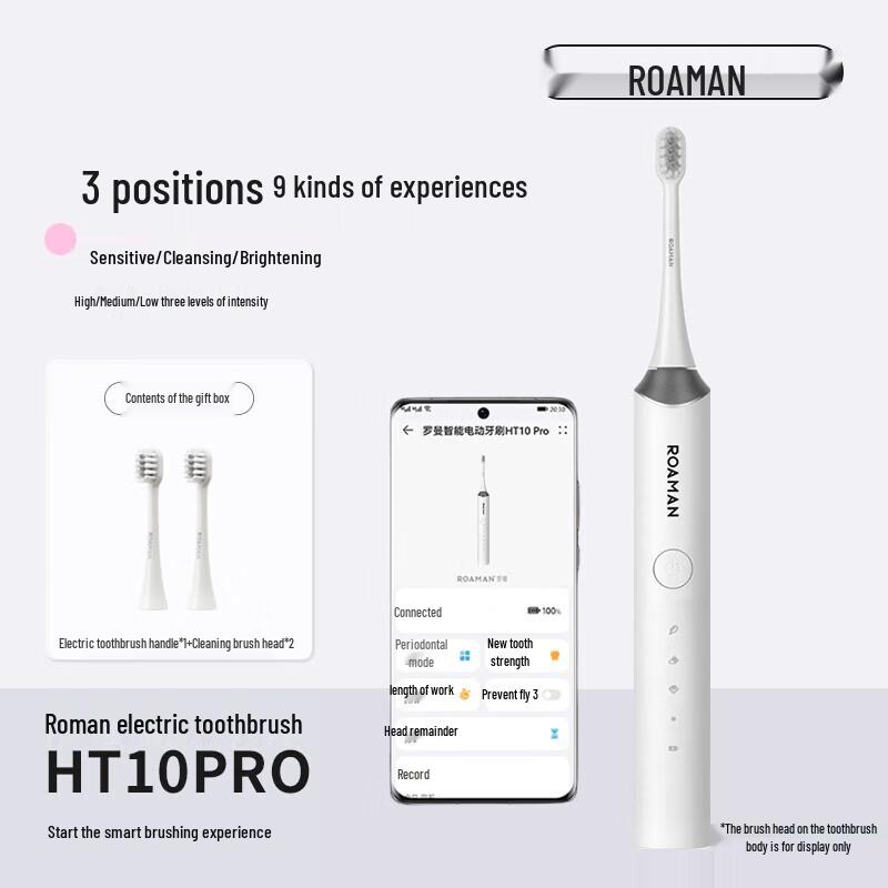 Roaman HT10Pro Sonic Electric Toothbrush