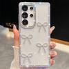 Apple iPhone 11PRO Samsung A11 mobile phone case S11FE/S11 handmade rhinestone with diamond bow