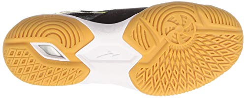 Mizuno Wave Kaiserburg 6 Table Tennis Shoes, Black/Yellow/White, Size 28.5 cm, 3E