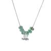 Jade Peace Buckle Necklace: Trendy High-End Chinese Clavicle Design for Women