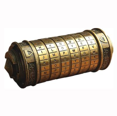 Cryptex Da Vinci Code Mini Cryptex Lock Puzzle Boxes with Hidden Compartments Anniversary Valentine's Day Romantic Birthday Gifts