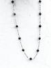 Black Stray Kids Reno Worn Motif Stylish Korean Accessory [AREUM] Necklace, Chain,