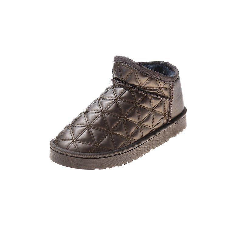 

2025 Classic fashion snow boots women s willow gold chain suede 5854 snow boots women s cotton shoes foreign trade snow cotton 41 срібний