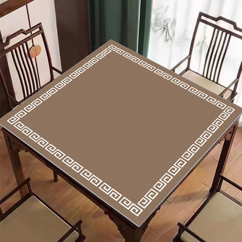 New Chinese Silent Mahjong Table, Tablecloth, Diatom Mud, Quick-Drying, Dirt-Resistant And Easy To Take Care Of, Table Mat Can Be Cut Mat