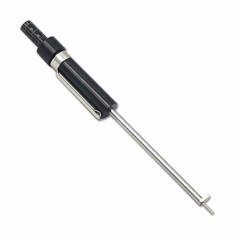J0MC Car Brake Pad Thickness Gauge Measurement Pen Brake Pad Measure Tool with Scale Brake Pad Gauge for Brake Pads Measuring