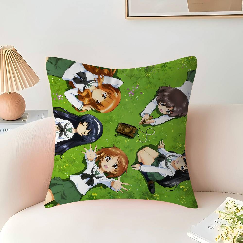 Anime H-High School Fleet Personalized Pillow Cover Kids Bedroom Wild Party Decor Pillowcase Kid Birthday Shower Gift