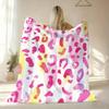 Wild Pattern Throw Soft Flannel AC Blanket Lightweight Summer Nap Throw Cozy  Blanket for Sofa Bed Travel Home
