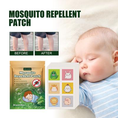 -mosquito Patch Set Small Stickers Boys Girls Self-adhesive Scented Mosquitos Ive Patches