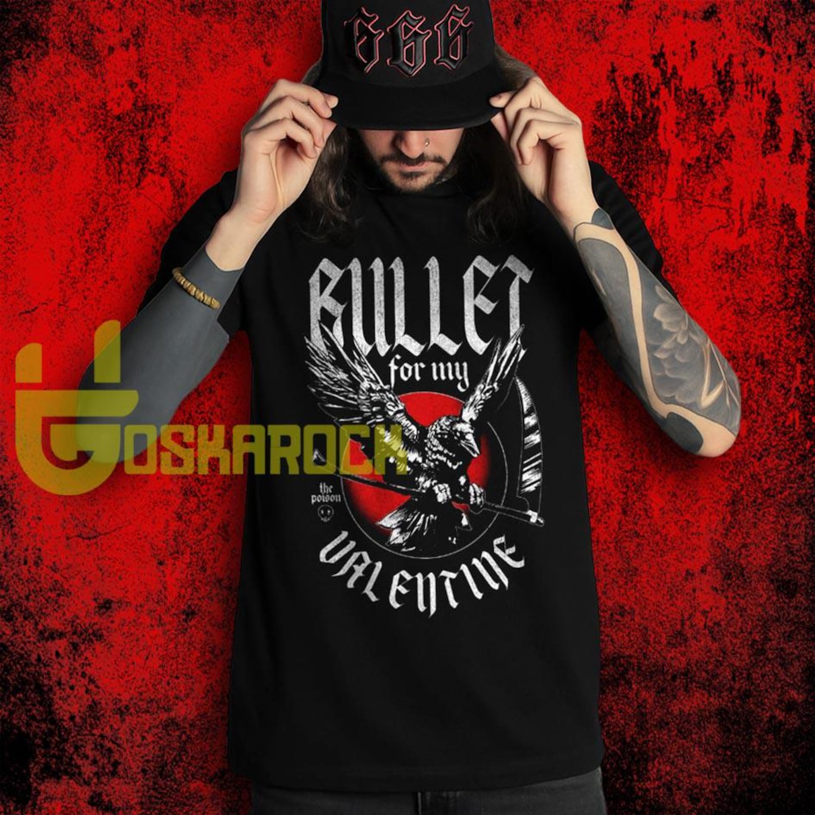 Bullet for My Valentine Band T shirt, 90s Retro Heavy Metal Shirt, Music Unisex T shirt S