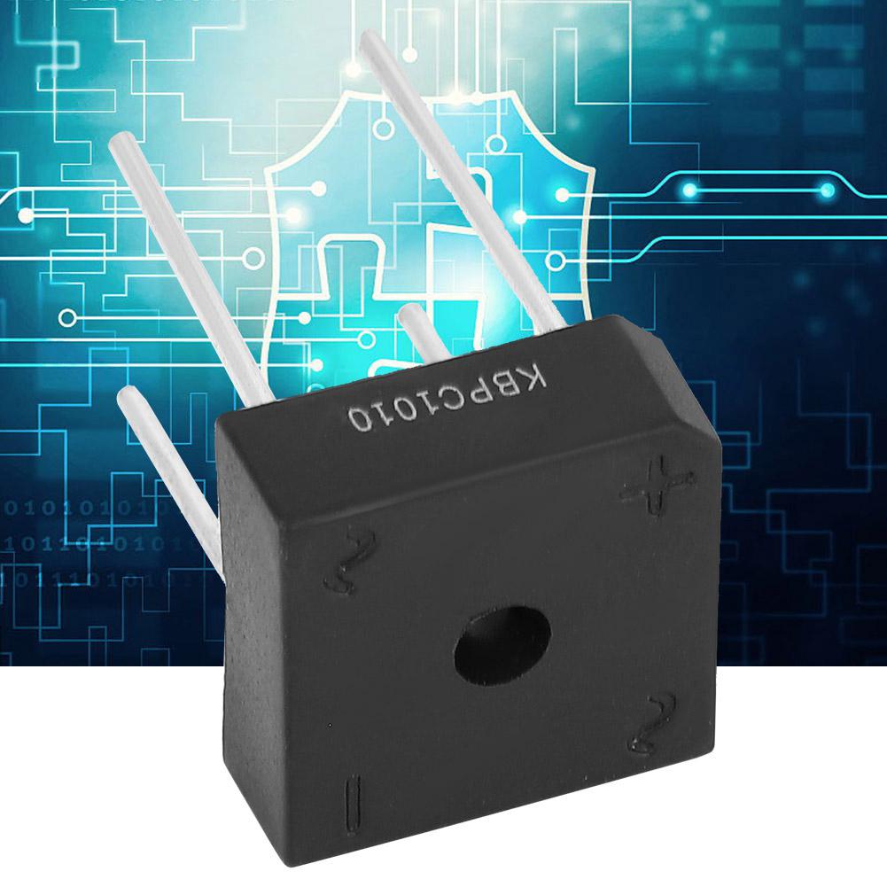 Bridge Rectifier for Household Appliances Industrial Electronic Circuit 10A 1000V(5Pcs)