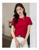 Chinese & Korean Style Slim Fit Short Sleeve Women's Cotton T-shirt - Comfortable & Versatile