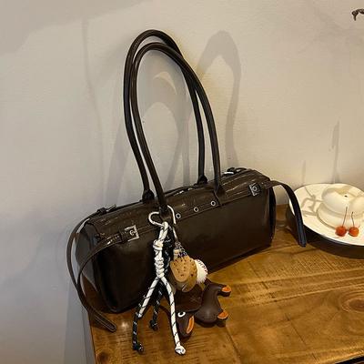 Wholesale Medieval Underarm Bag Women's 2025 New Autumn and Winter Niche Bowling Bag Single Shoulder Commuter Baguette Bag