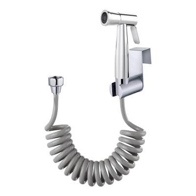 Bidet Edelstahl Hand Muslim Edelstahl Baby Stoffwindel Sprühset Feder Dusche, Dusche, (mit Schlauch), An der Wand montiert