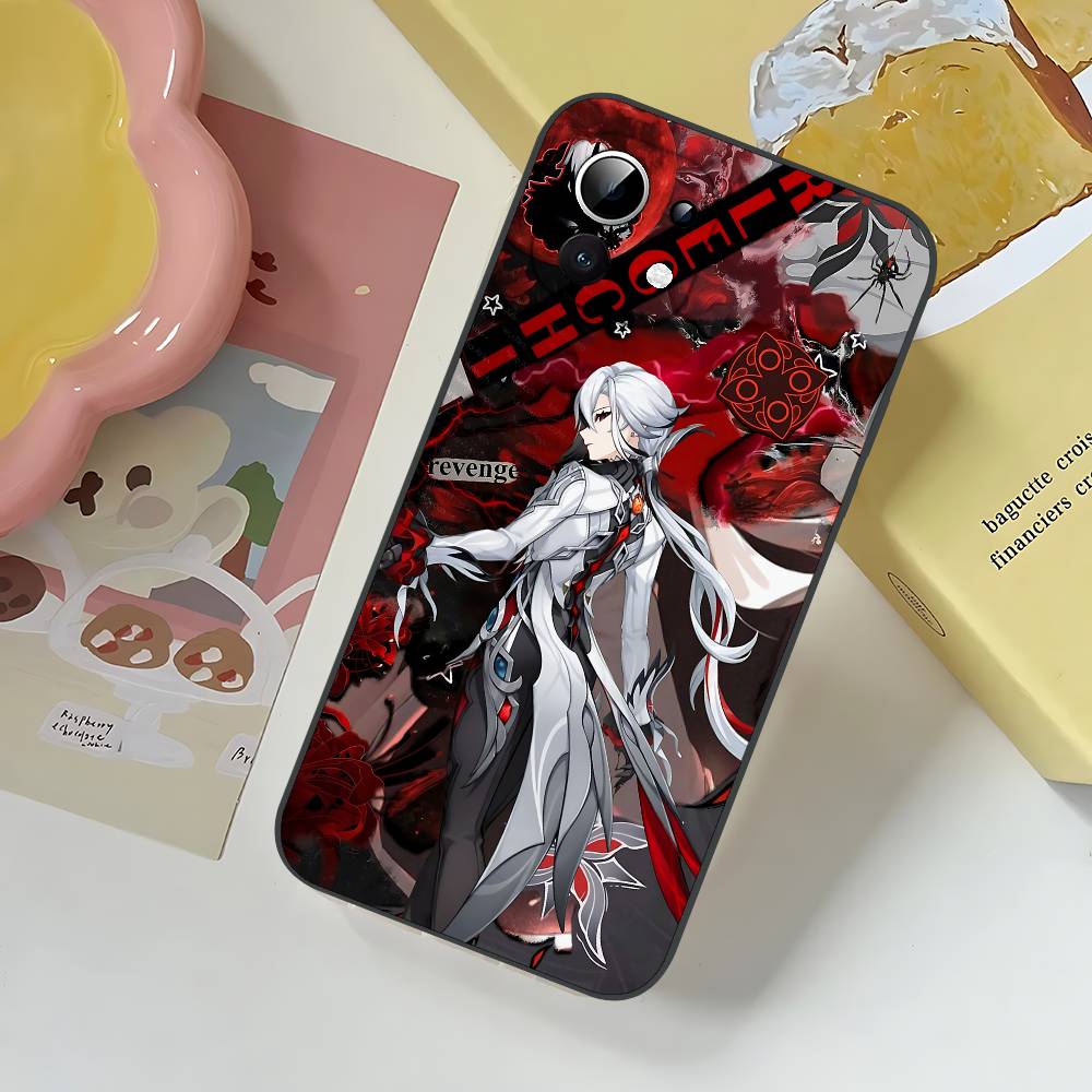 

Arlecchino Slim Black Shockproof Phone Case: Snug Fit For Xiaomi 12,11,12S Ultra & Redmi Note 11,10T,9,9A,8Pro,8T,5G Redmi Note 7