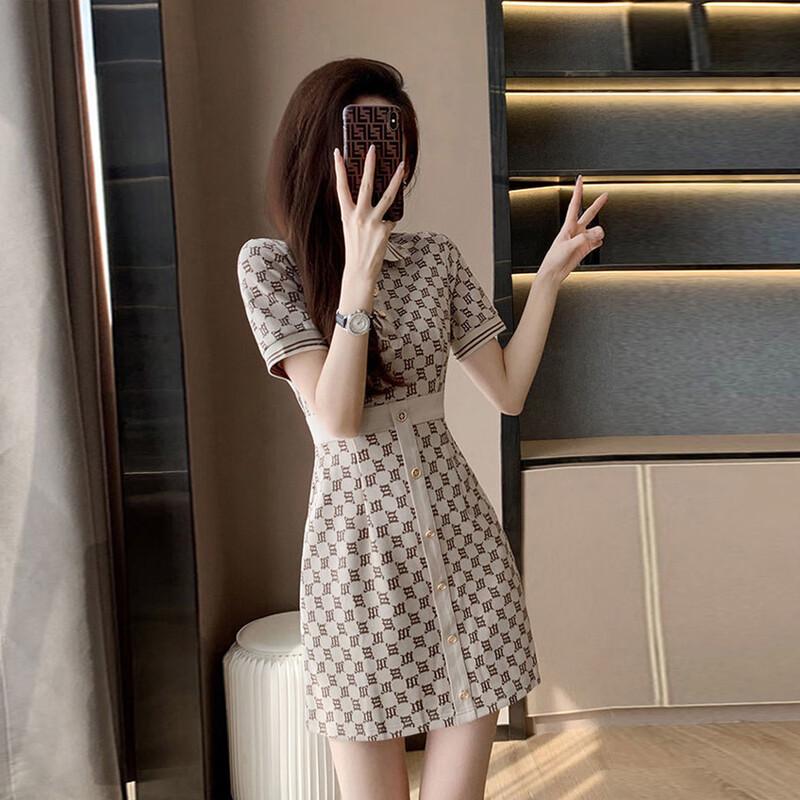 Robe Tricotée Style Chinois A-line JK&JS 2025