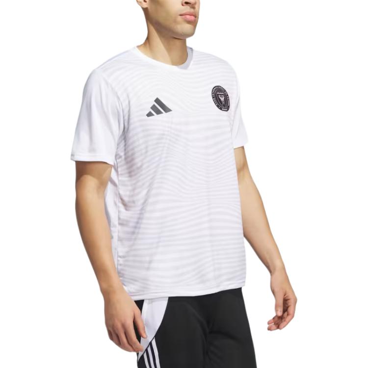 adidas Herren Inter Miami CF Messi #10 Trikot Weiß JJ2591
