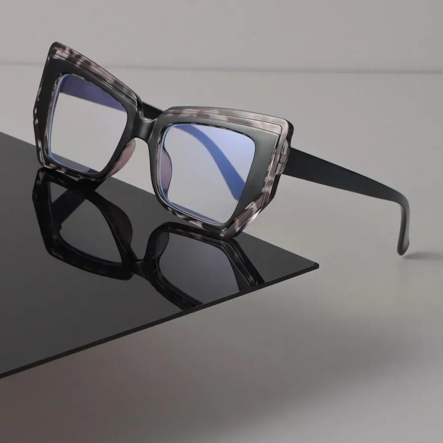 Minimalist Luxury Transparent Glasses Cool Square Frame Eyeglass Women Men Cool Clear Lens Frame Glasses