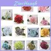 Elegant Faux Artificial Silk Hydrangea Bouquet For Stunning Home And Wedding Decor