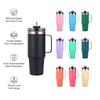 Wholesale Bulk 40oz Custom logo Reusable Insulated Tumbler with Straw Thermo Tumbler Water Tumbler