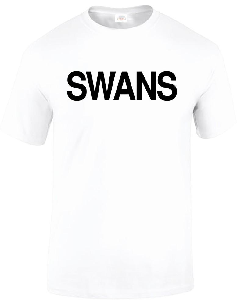 Swans swans tshirt gift game funny all sizes tshirt tee s to 5xl tee top 2XL
