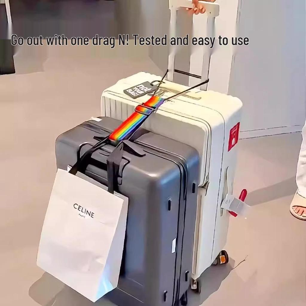 Adjustable Elastic Luggage Strap for Suitcase and Backpack Binding