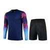 Fußballtrikot Jugend Torwarttrikot Set Erwachsenen Torwartuniform Schaumstoffgepolsterter Torwartoberteil und Hose