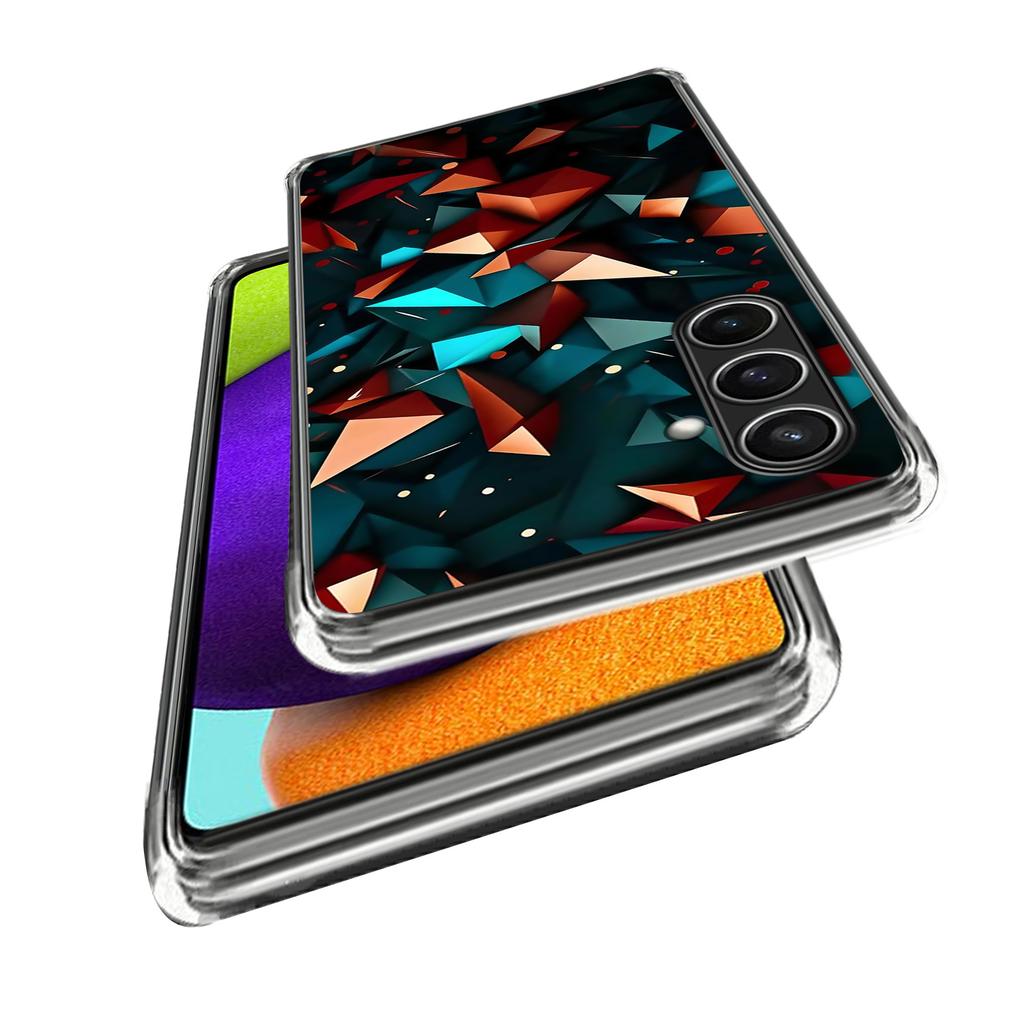 For Samsung Galaxy S24 FE Case Shock-Absorbent TPU Pattern Printed Phone Cover