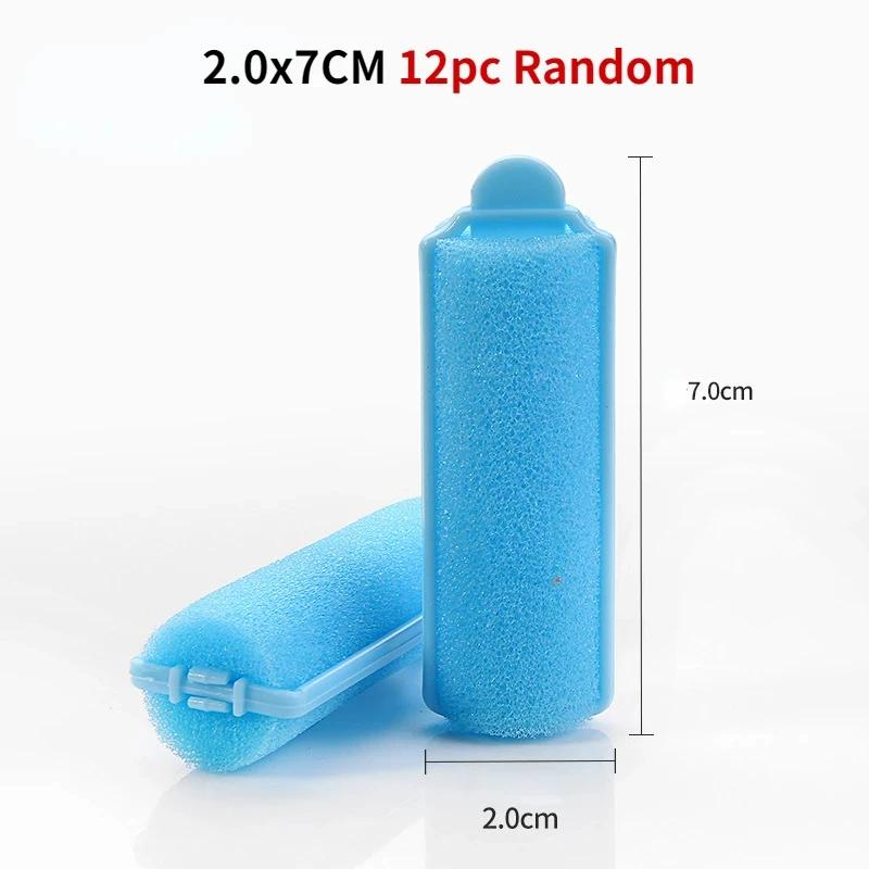 Professional Foam Soft Sponge Curler Roller Wet Hair Foam Hair Foam Roller Small/Large Sponge Curl Curly Wavy Curly Styling Tool