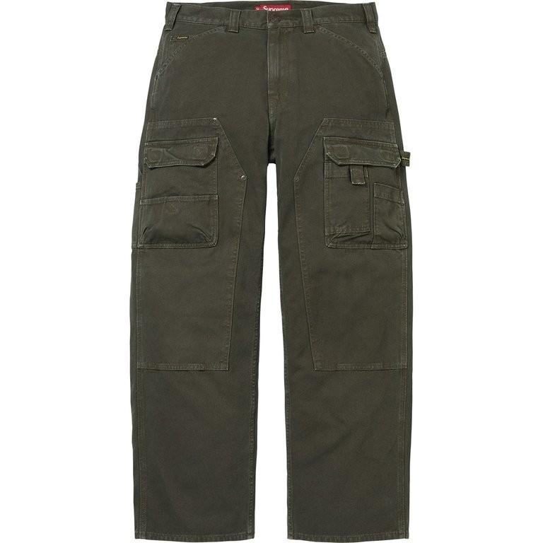 Supreme Double Knee Utility Pant Dark Green