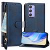For Samsung Galaxy A54 5G Case Zipper Pocket Multiple Card Slots Leather Phone Cover