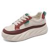 Fashion Magenta Synthetic Leather Sneakers For Running Flats Woman Luxury Brand Women Shoes Sports Deals Best-selling League Model