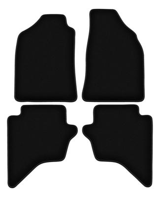 Μαύρα βελούδινα πατάκια BASIC για: Ford Ranger MK2 pickup (2007-2012)